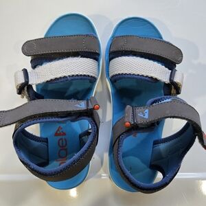 Plae Wes Kids Sandals - Aloha Blue - Size 1